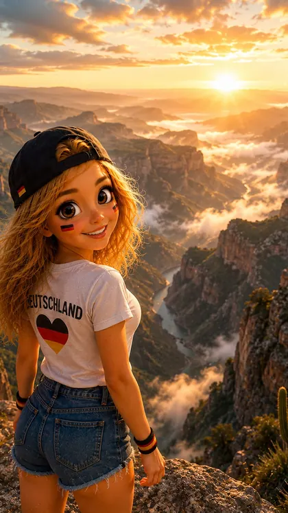 Handy-Hintergrund: Bergpanorama