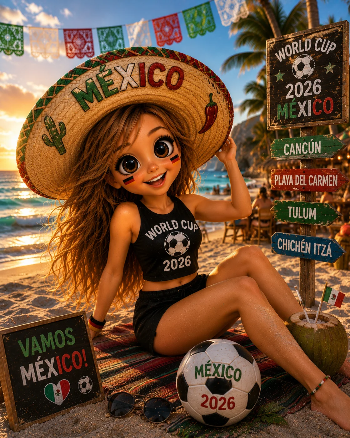 Bea in Mexiko-Stadt