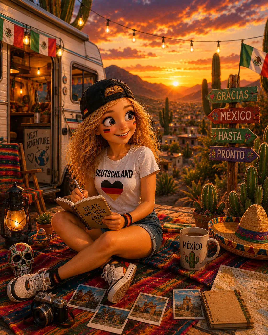 Sonnenuntergang – Gracias México
